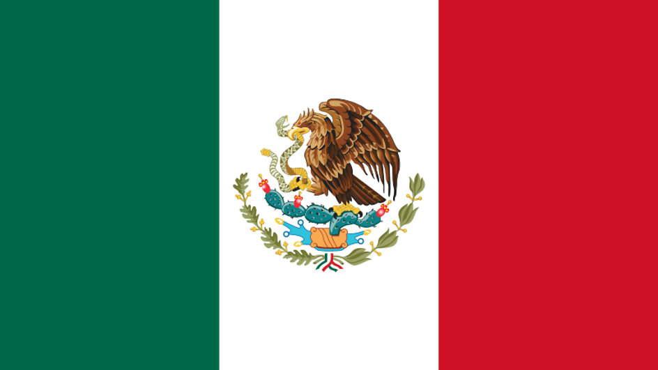 National flag of Mexico