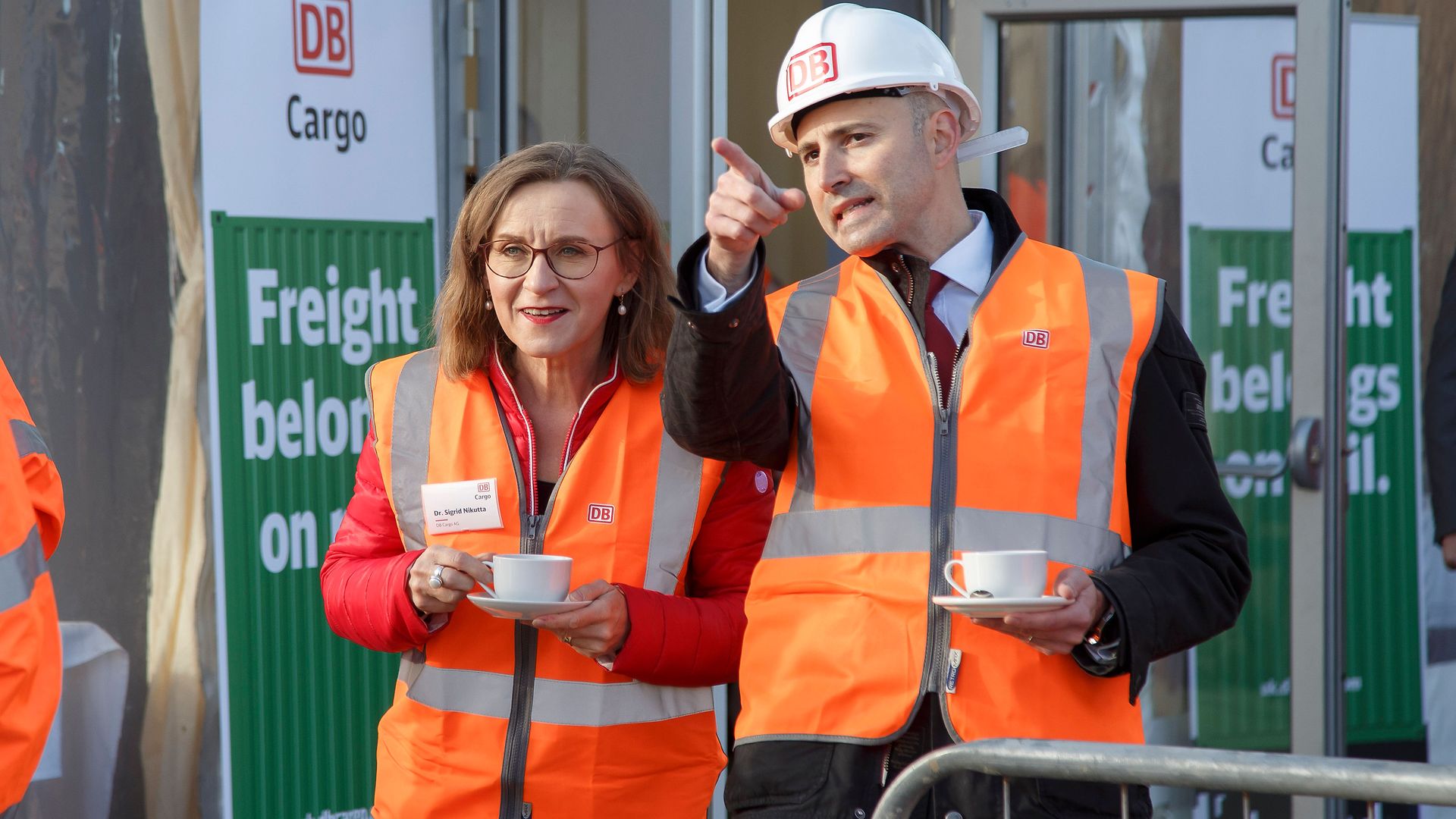 Dr. Sigrid Nikutta, DB-Vorstand für Güterverkehr und Vorstandsvorsitzende von DB Cargo und Vorsitz von Rail Freight Forward